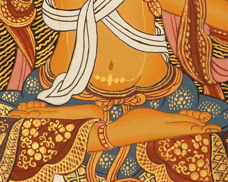 Manjushri Tibetan Thangka  |  Tibetan Thangka Art