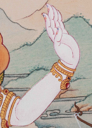 Traditional Himalayan Thangka Namgyalma Mantra Practice | Tibetan Dakini Of Longevity