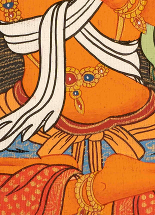 Bodhisattva Manjushree Thangka | Wall Decors