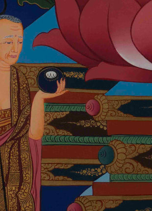 Shakyamuni Buddha Thangka | Buddhist Religious Painting