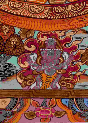 Fine Quality Buddha Mandala Thangka | Hand-painted Tibetan Thangka