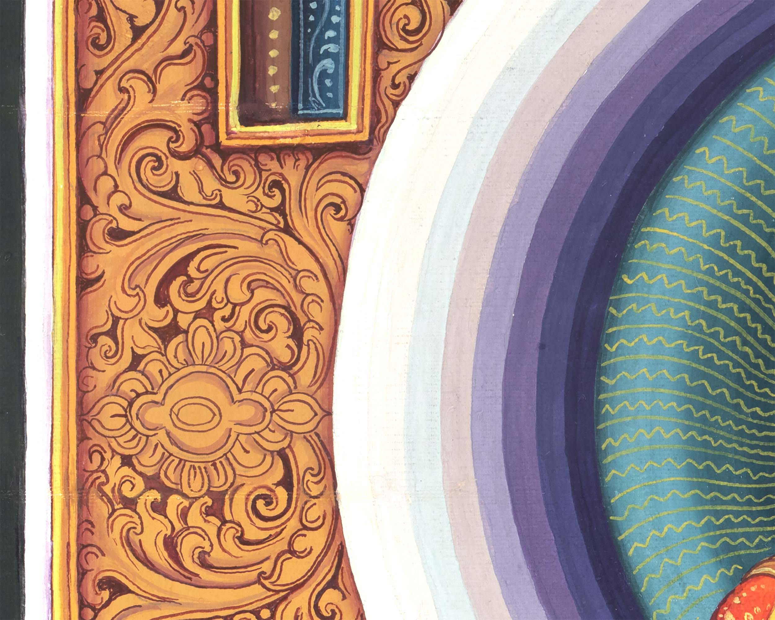 Buddha Shakyamuni Mandala | Newari Thangka Print