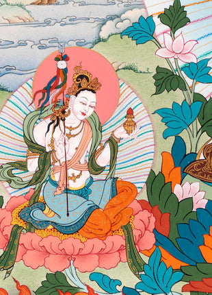 Guru Sangey Thangka | Eight Manifestations of Padmasambhava