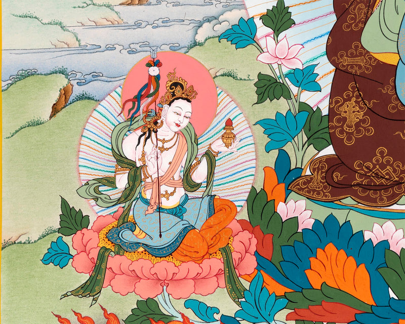 Guru Sangey Thangka | Eight Manifestations of Padmasambhava