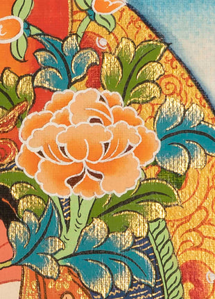 Handpainted  White Tara | Tibetan Buddhist Art