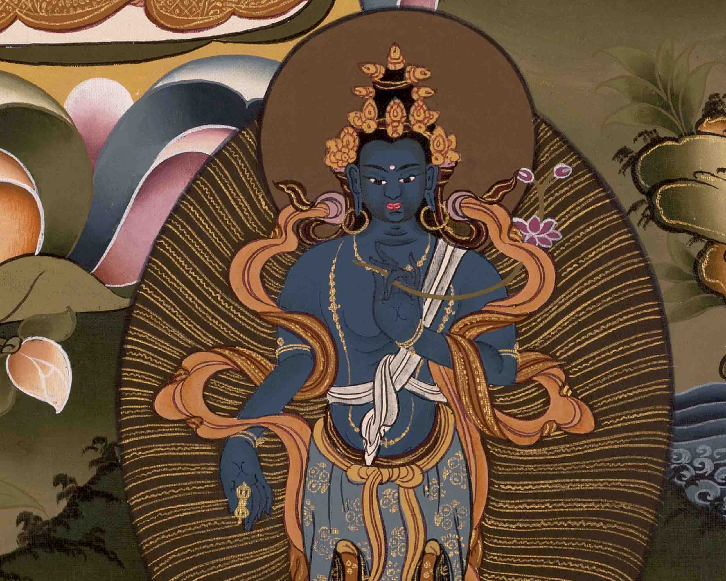 Amitabha Buddha Thangka | Religious Buddhist Art | Wall Decors