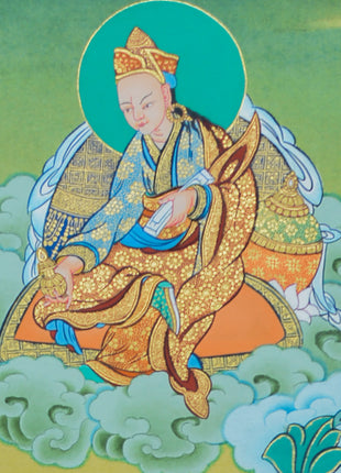 Shakya Senge | Guru Rinpoche Manifestation | Buddhist Thangka Painting