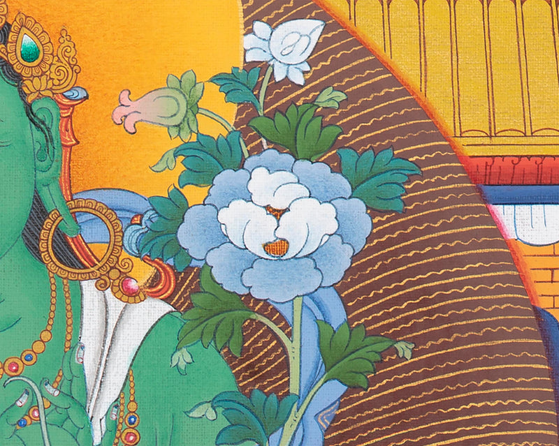 21 Tara Thangka | Dolma Female Buddha | Orgyen Chokgyur Dechen Lingpa Tradition