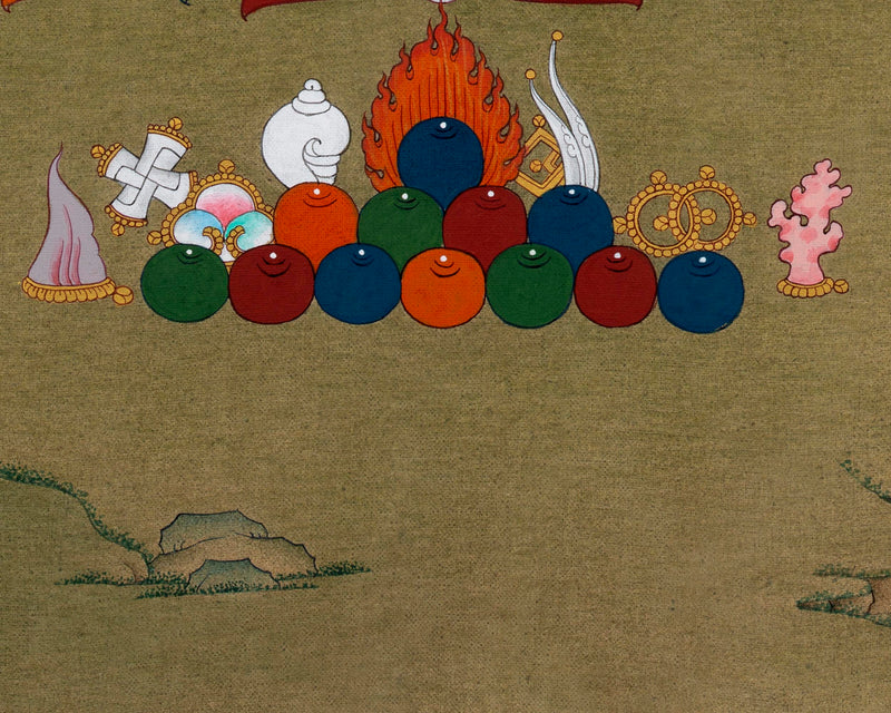 Manjushri Thangka |  Bodhisattva painting | Traditional Thangka