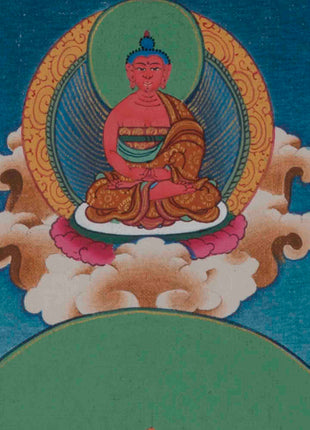 Shakyamuni Buddha Thangka | Wall hanging Decor