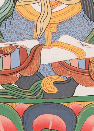 White Tara Thangka | Traditional Tibetan Art | Wall Decor