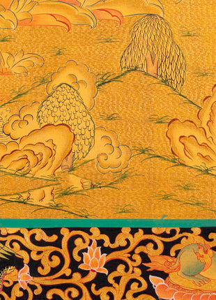 Avalokitesvara Chengrezig Thangka | Bodhisattva of Compassion