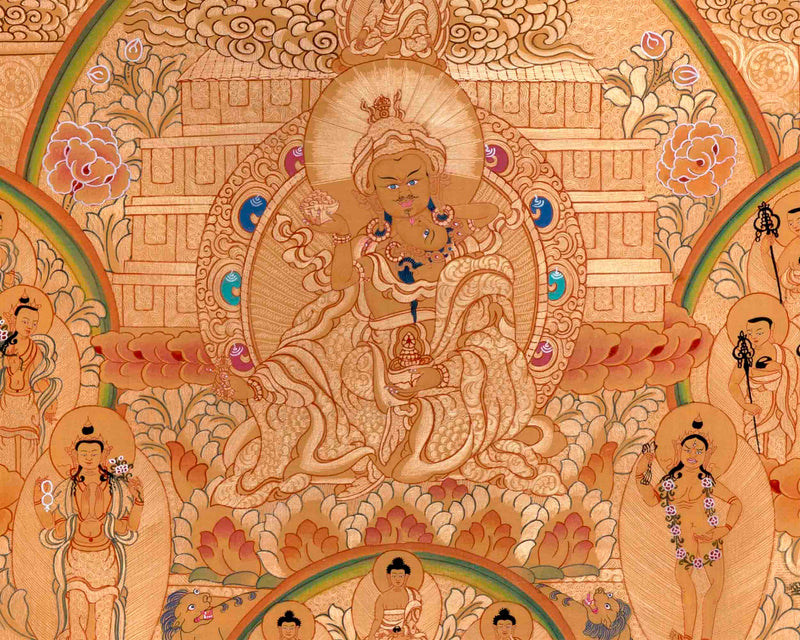 Refuge Tree Thangka Painting | Traditional Thangka art