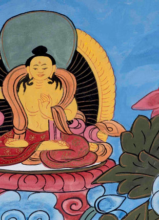Basundhara Devi Art | Religious Buddhist Thangka | Wall Decors