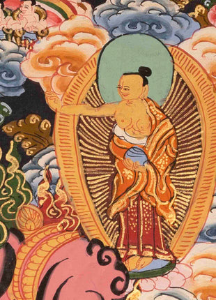 Bhavachakra Thangka | Traditional Tibetan Art | Wall Decors