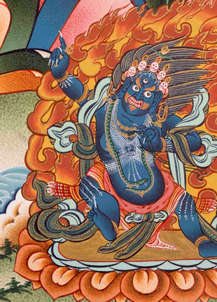 Buddhist Avalokiteshvara Chengrezig | Wall Decoration Thangka Painting
