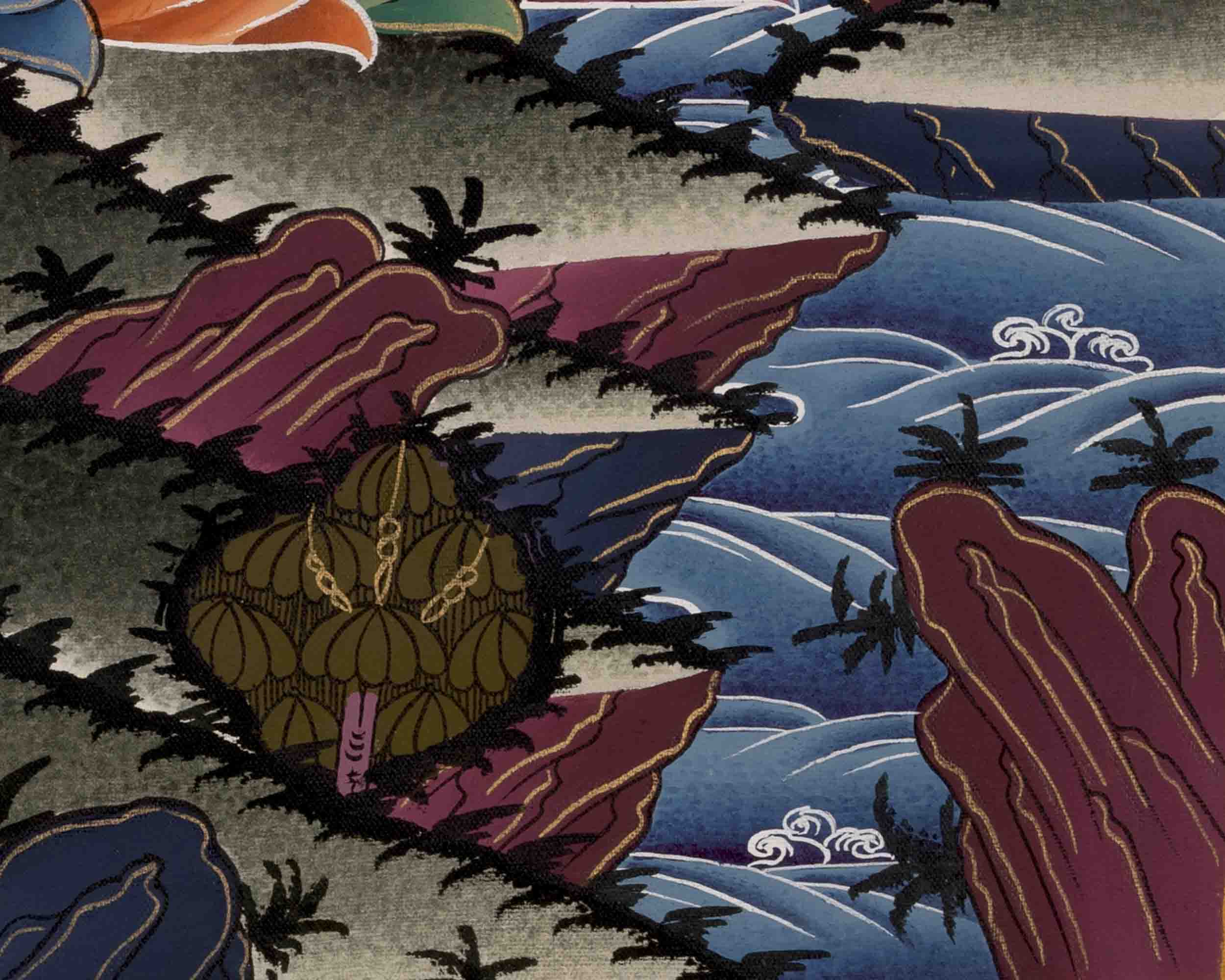Samantabhadra With Consort | Traditional Art | Wall Decors