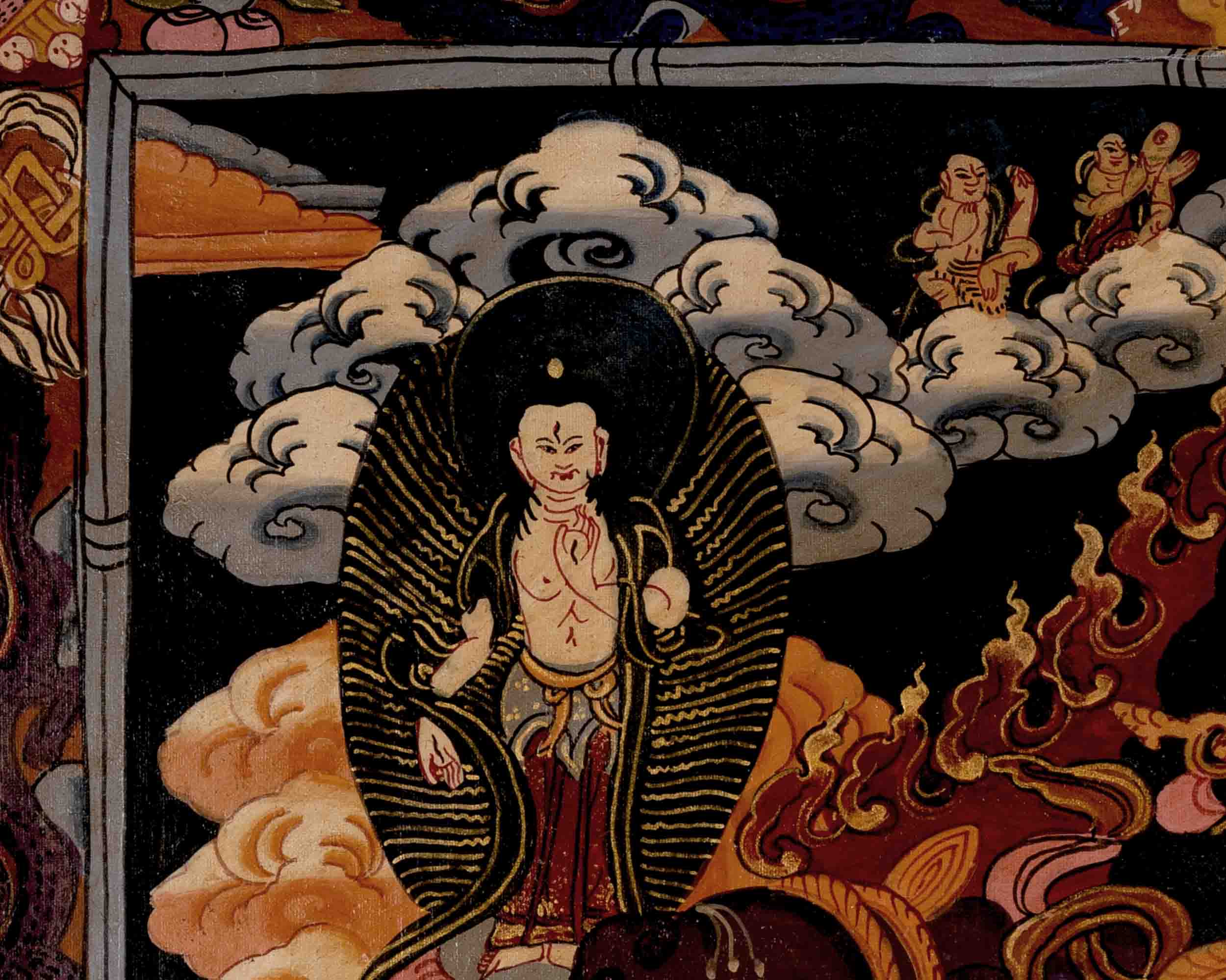 Wheel Of Life Thangka | Traditional Tibetan Art | Wall Decors