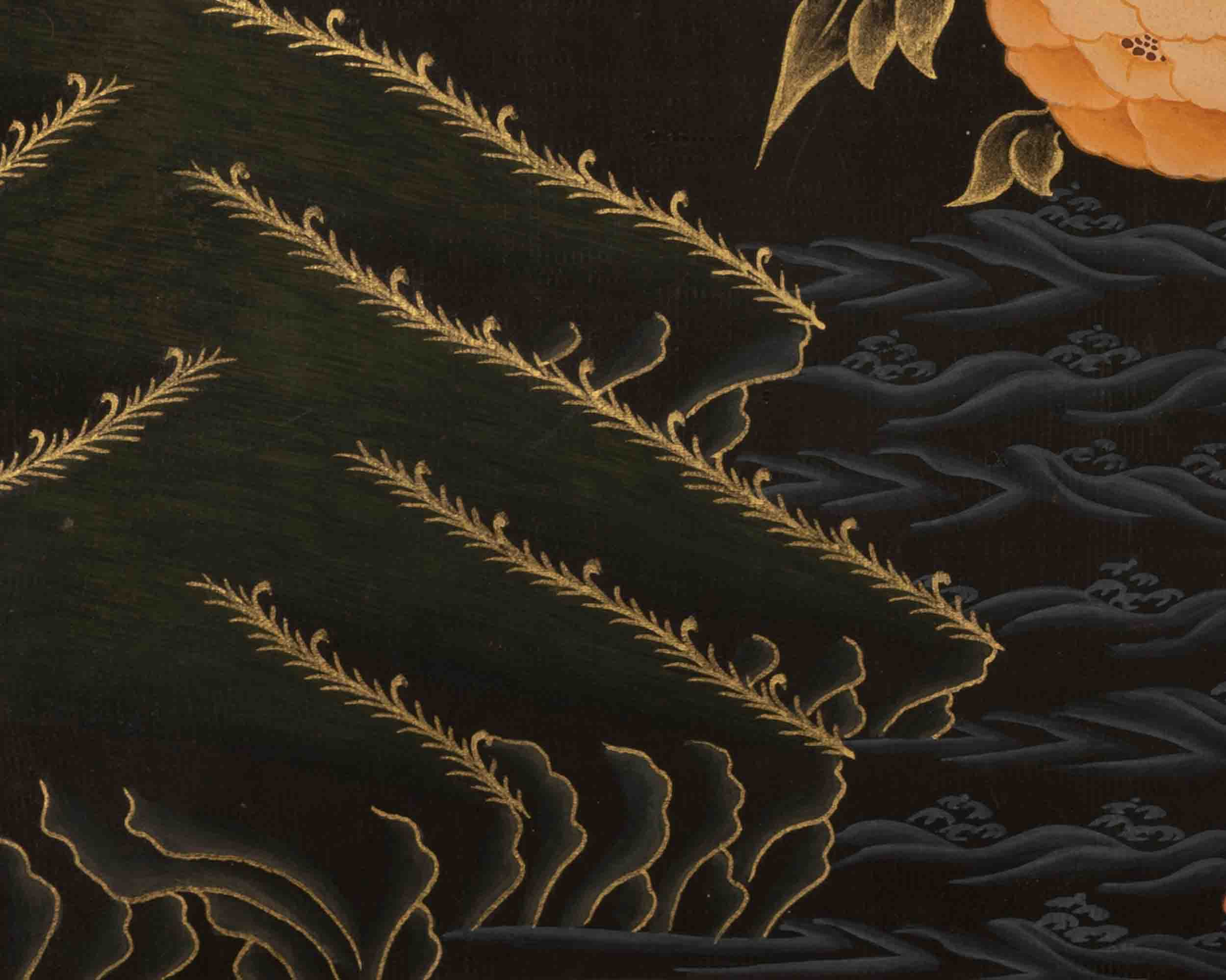 Avalokiteshvara Chenresig | Traditional Tibetan Thangka | Religious Wall Decor