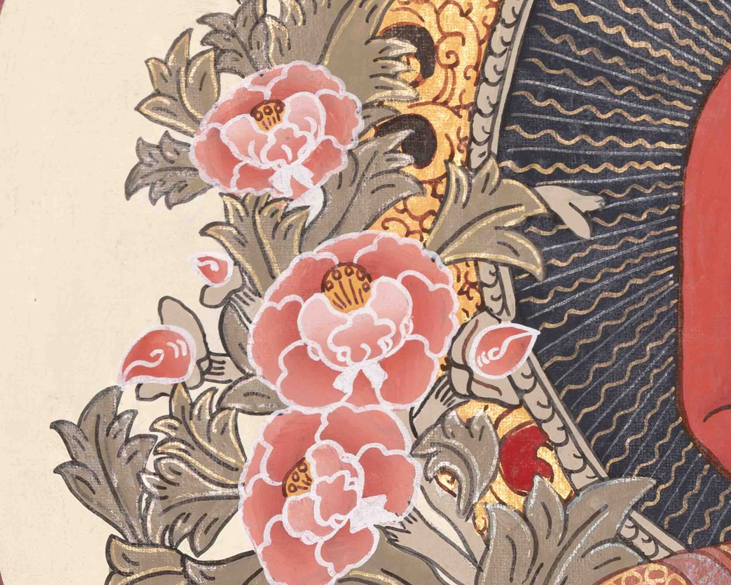 Amitabha Buddha Thangka | Religious Buddhist Painting | Wall Decors