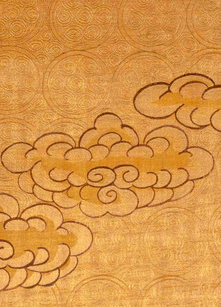 Gold Manjushree Thangka | Hand Painted Bodhisattva Art