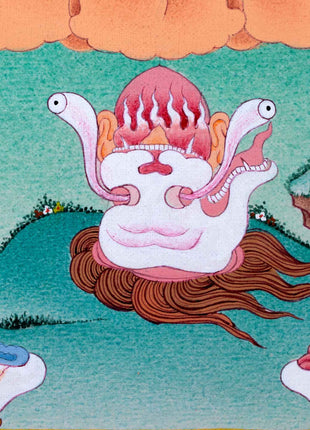 Niguma Yoga Thangka For Daily Practice | Traditional Buddhist Thangka Of Lady Of Illusion