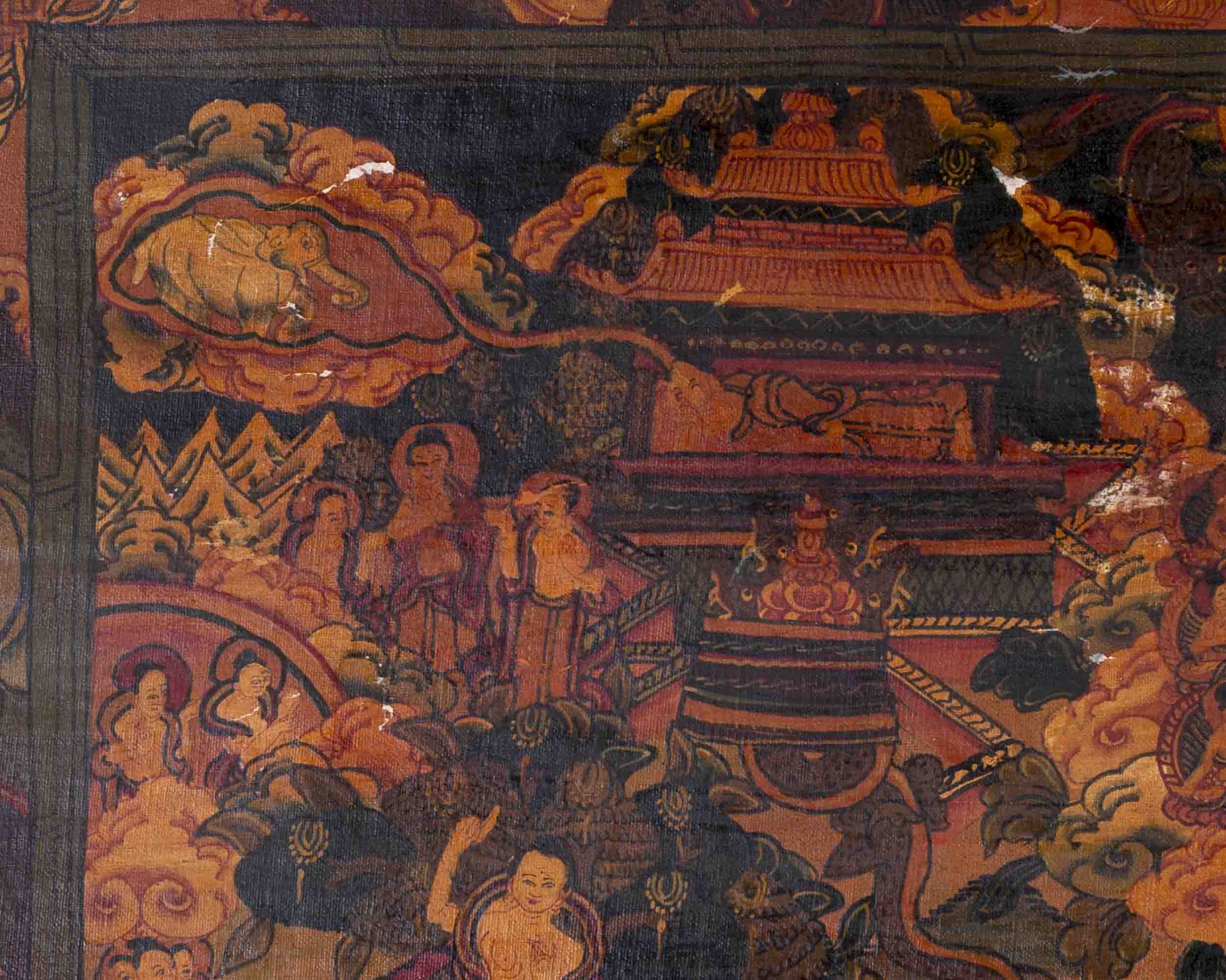 Buddhist Buddha Life Story | Religious Thangka | Wall Decors