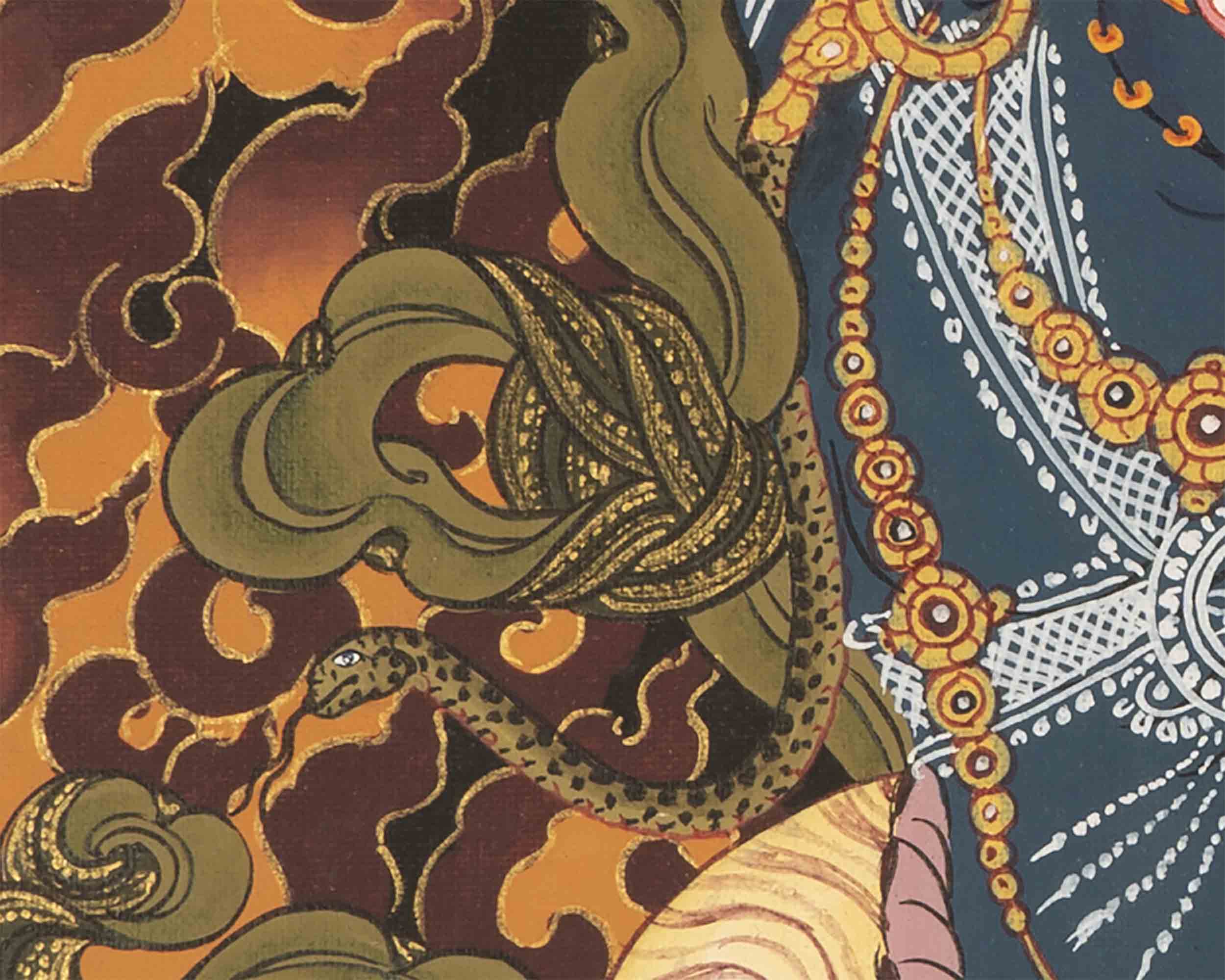 Tibetan Vajrapani Thangka |  Wall Decorations