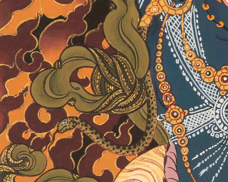 Tibetan Vajrapani Thangka |  Wall Decorations
