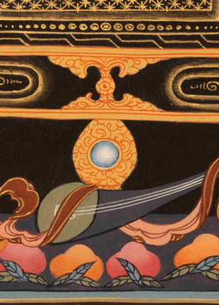 Buddha Shakyamuni Thangka | Buddha Seated in Meditation