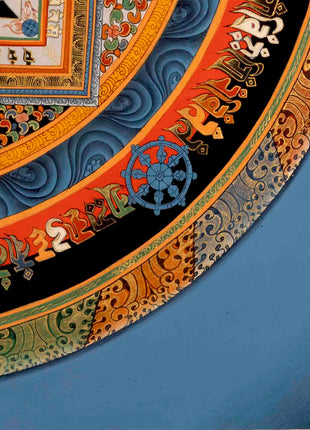 Kalachakra Mandala Tibetan Thangka | Zen Buddhism