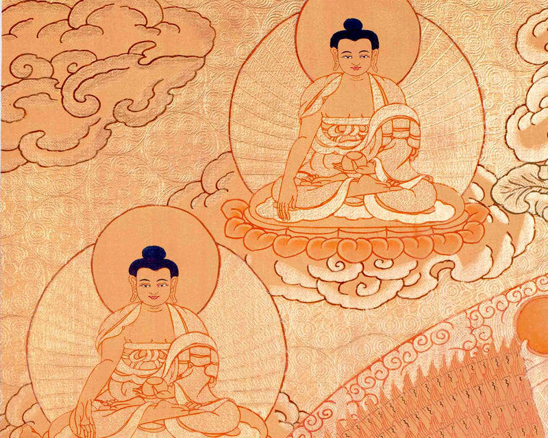 1000 Armed Avalokiteshvara Thangka Art | Tibetan Buddhist Painting