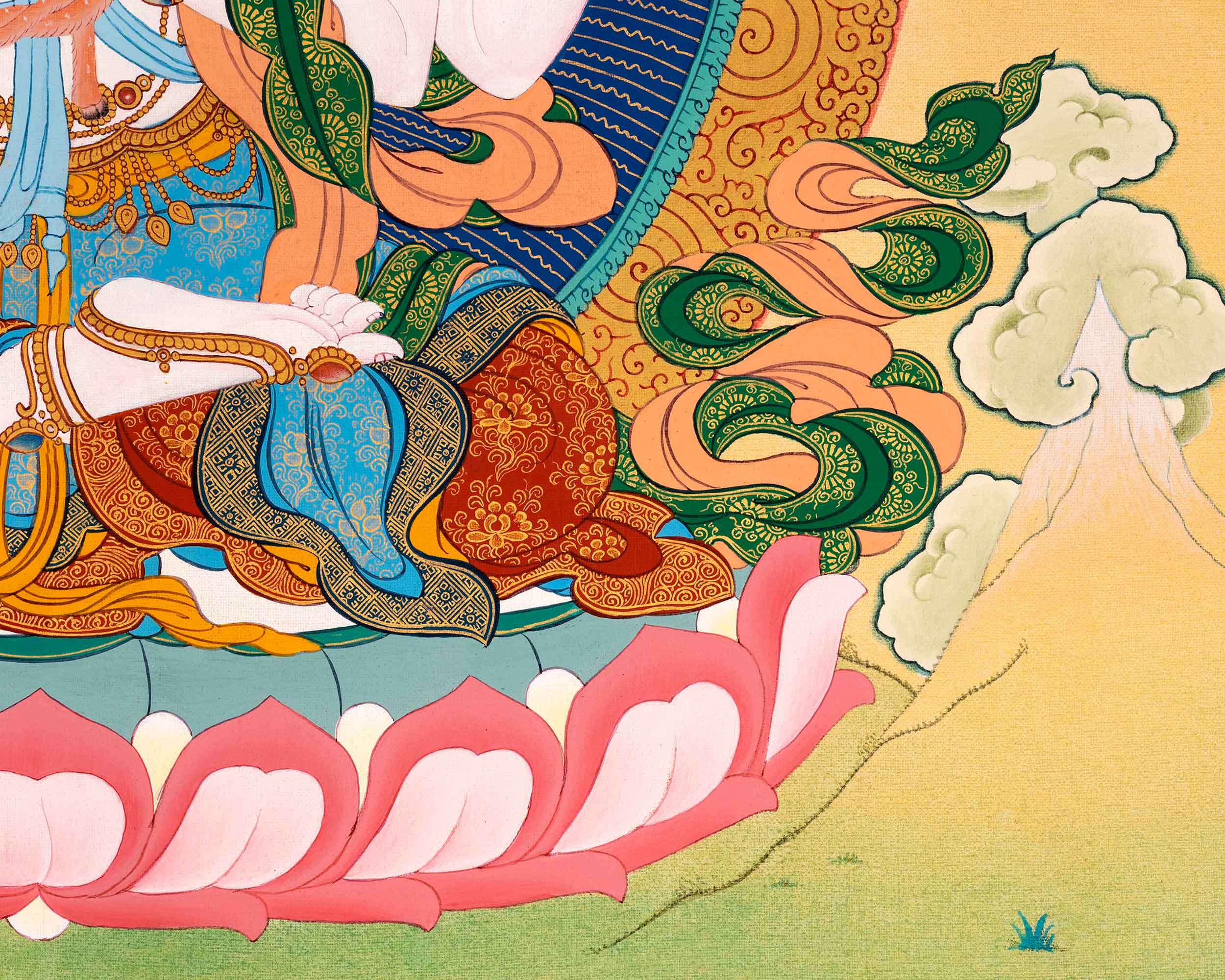 The Bodhisattva Avalokiteshvara Thangka | Buddhist Bodhisattva Art
