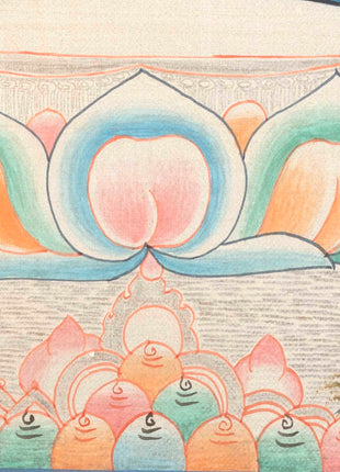 Samantabhadra Buddha Thangka | Wall Decor Thangka