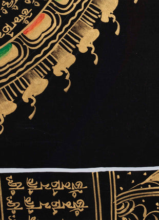 Om Mantra Mandala | Traditional Buddhist Thangka | Wall Hanging Decors