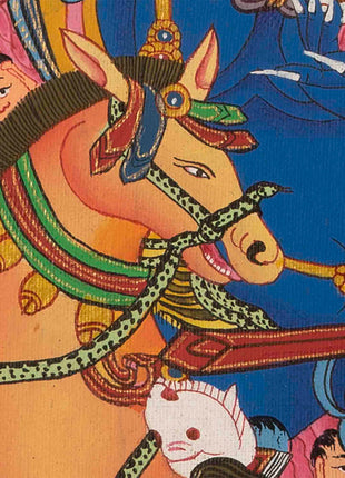 Palden Lhamo Thangka |  Religious Buddhist Altar Art Decor