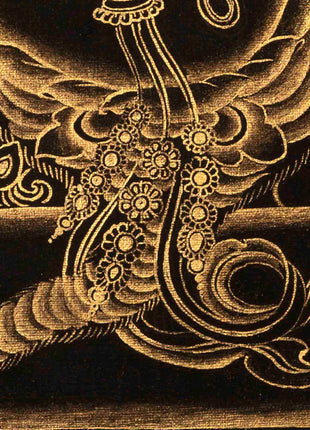 Vajrapani Thangka | Religious Buddhist Artwork