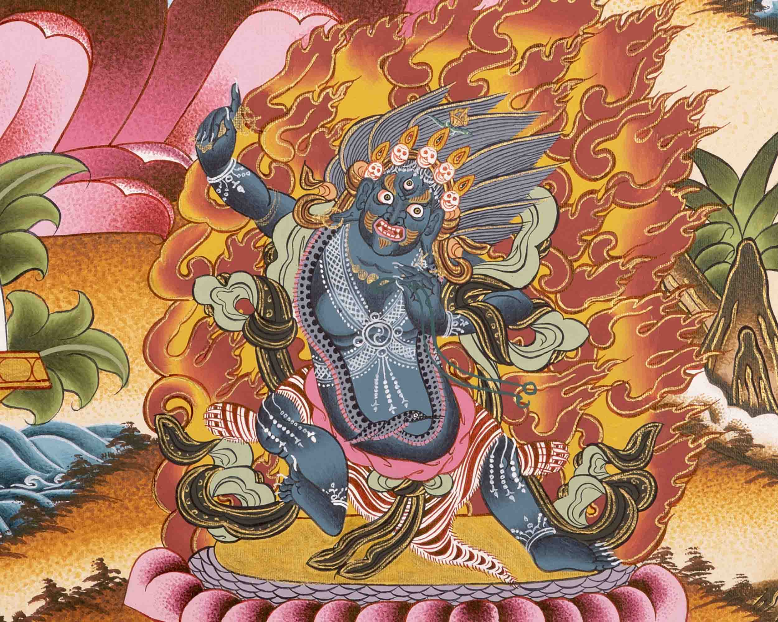 Religious Manjushree Thangka | Thangka Painting