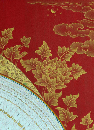 1000 Armed Chenrezig Thangka | Handpainted Buddhist Artwork