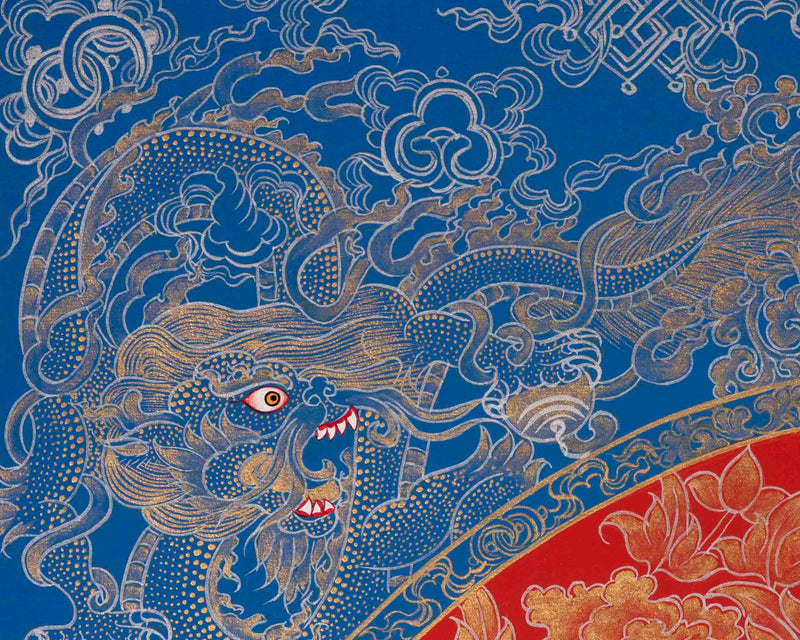 Buddha Shakyamuni Thangka | Religious Buddhist Painting | Wall Decors