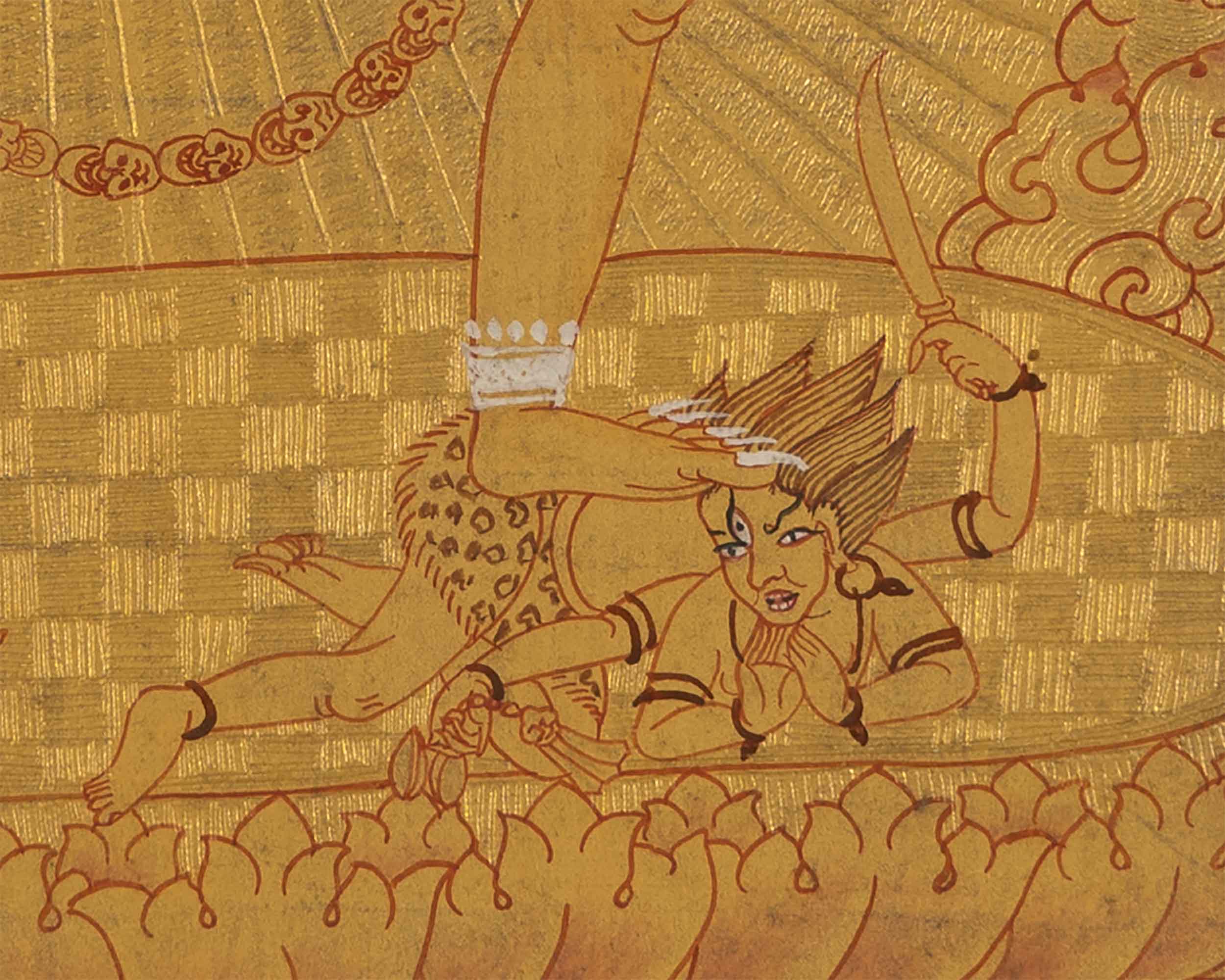 Vajravarahi Yogini Thangka | Tibetan Buddhist Art