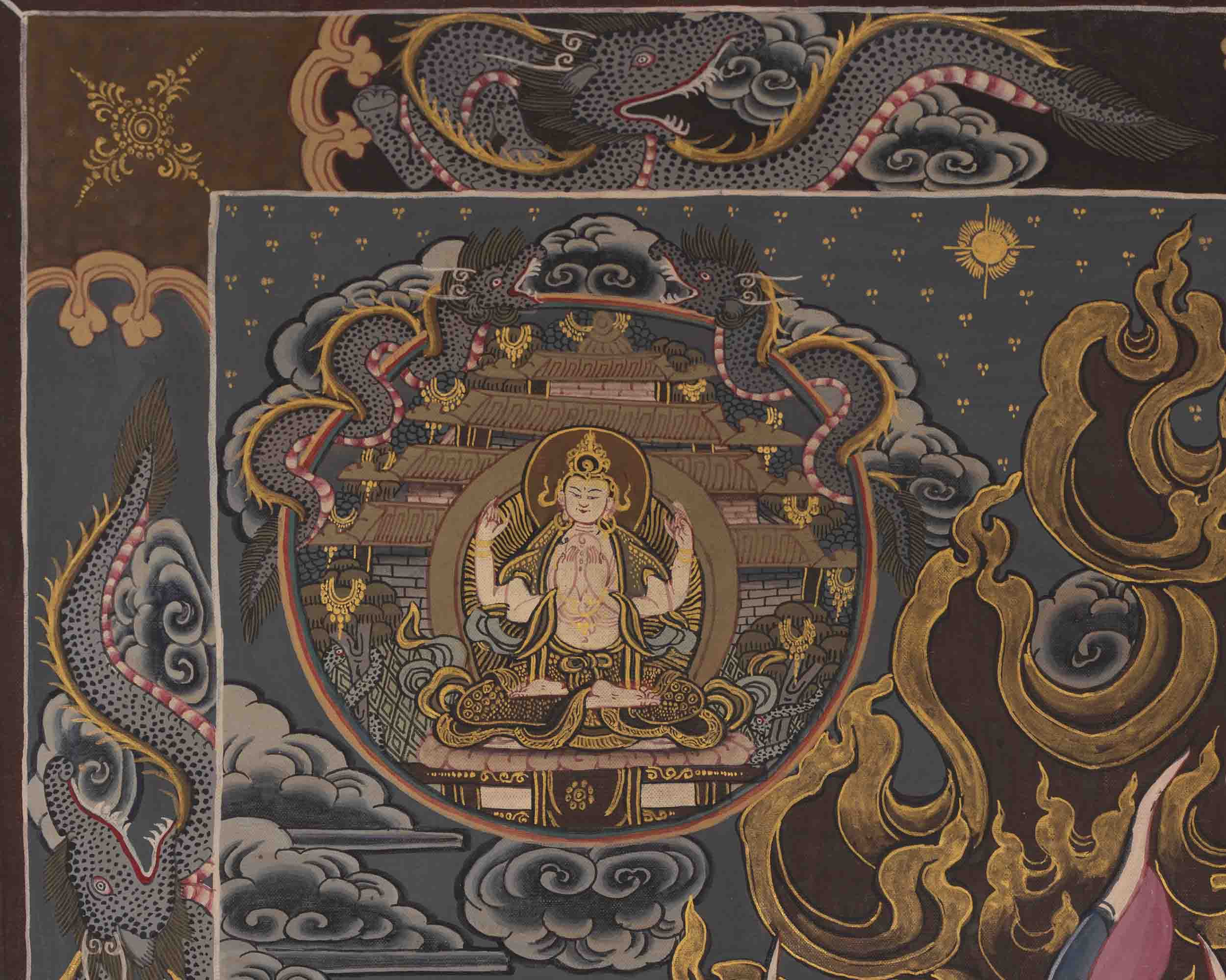 Bhavachakra Print | Wheel Of Life | Wall Hanging Decorative Print