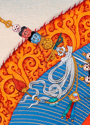 Vajrayogini Dakini Thangka | Hand Painted Tibetan Art