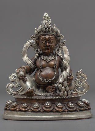 Handpainted Mini Buddha Statue | Jambala Sculpture for Room Decor