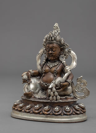 Handpainted Mini Buddha Statue | Jambala Sculpture for Room Decor