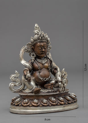 Handpainted Mini Buddha Statue | Jambala Sculpture for Room Decor