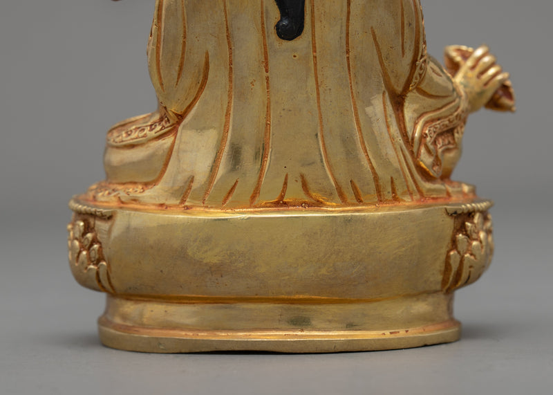 Tibetan Guru Padmasambhava Statue | Buddhist Ritual Item