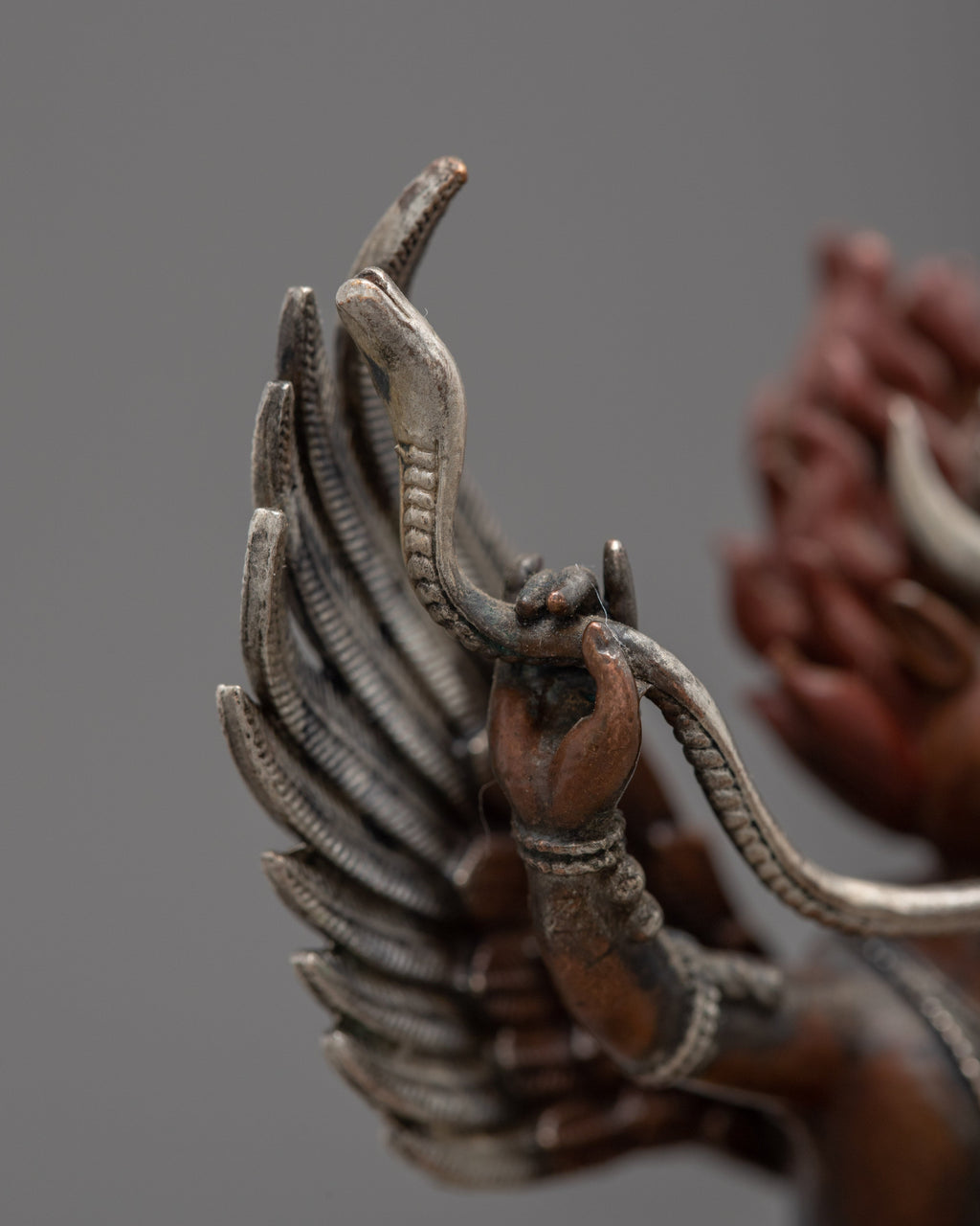 Garoda Digital Ritual Mini Garuda Statue | Buddhist Ritual Item