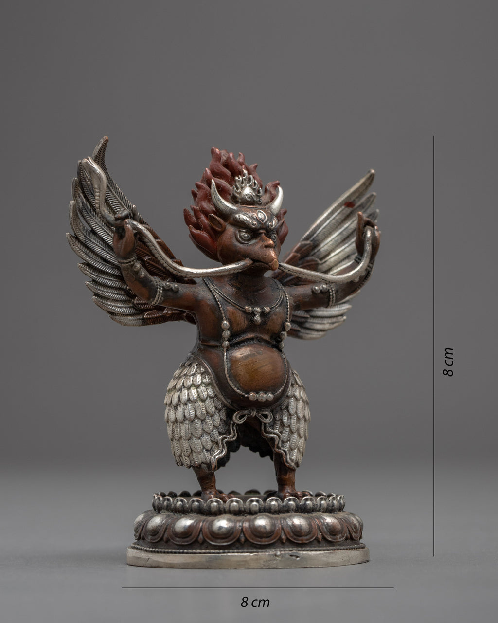 Garoda Digital Ritual Mini Garuda Statue | Buddhist Ritual Item