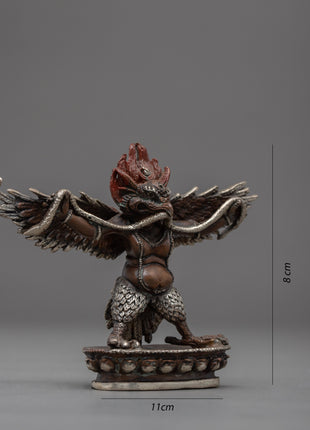Copper Garuda Statue | FInely Carved Ritual Item